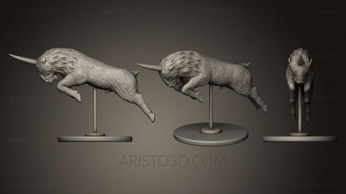 Animal figurines (STKJ_0554) 3D model for CNC machine